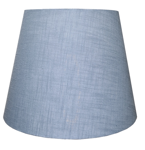 lampeskærm 23x26x34 TNF grå blå hør uden låg